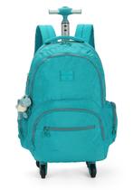 Mochila Infantil Juvenil de Rodinhas 360 Verde Up4you