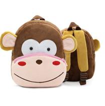 Mochila Infantil Ladyzone Zoo Macaco Pré-Escolar Unissex Mochila Infantil Ladyzone Zoo Macaco Pré-Escolar Unissex