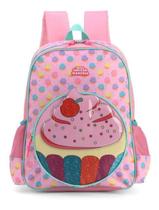 Mochila Infantil Larissa Manoela Unicórnio Arco Íris - Rosa