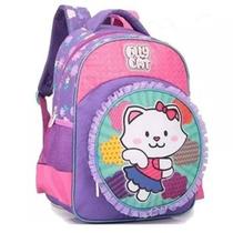 Mochila Infantil Lilly Cat Tam G Costas - Denlex