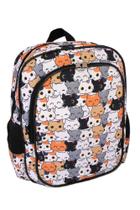 Mochila Infantil LS Gatinhos Com 4 Divisões - MO3193