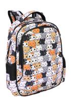 Mochila Infantil LS Gatinhos Com 4 Divisões - MO3194 Mochila Infantil LS Gatinhos Com 4 Divisões - MO3194