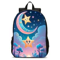 Mochila Infantil Lua Azul