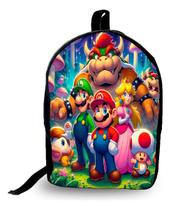 Mochila Infantil Mario Broz Ideal Para Crianças Escola E Passeios E Presente Mochila Infantil Mario Broz Ideal Para Crianças Escola E Passeios E Presente
