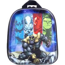 Mochila Infantil Marvel Pequena com Estampa 3D Mochila Infantil Marvel Pequena com Estampa 3D
