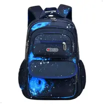 Mochila Infantil Masculina Bolsa Escolar De Costas Meninos Estojo Fichário Espaçosa Grande - M3M
