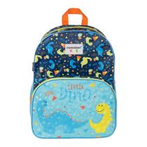 Mochila Infantil Masculina Container Dino Azul - 13003