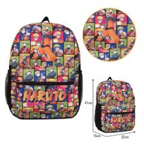 Mochila Infantil Masculina Costas Anime Naruto Lançamento