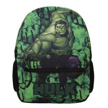 Mochila Infantil Masculina Incrível Hulk Costas Juvenil