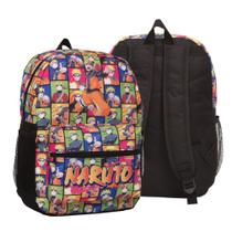 Mochila Infantil Masculina Naruto Costas Reforçada Grande