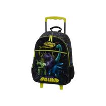 Mochila Infantil Masculino Pacific Dino Squad Preta - 998BB0