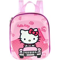 Mochila Infantil MaxToy Escolar Hello Kitty Carro