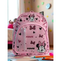 Mochila Infantil Menina Minnie Bolsa de Costa Passeio Creche Escolar Mochila Infantil Menina Minnie Bolsa de Costa Passeio Creche Escolar