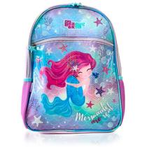 Mochila Infantil Menina Pack Me Little Mermaid Pacific - Mochila Infantil Menina Pack Me Little Mermaid Pacific -