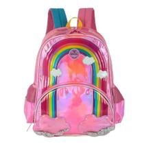 Mochila Infantil Meninas Escolar Passeio Arco-Iris Up4You Mochila Infantil Meninas Escolar Passeio Arco-Iris Up4You