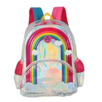 Mochila Infantil Meninas Escolar Passeio Arco-iris Up4you Mochila Infantil Meninas Escolar Passeio Arco-iris Up4you
