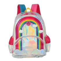 Mochila Infantil Meninas Escolar Passeio Arco-Iris Up4You Mochila Infantil Meninas Escolar Passeio Arco-Iris Up4You