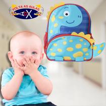 Mochila Infantil Menino Cachorrinho ou Dinossauro 10L