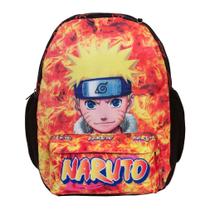 Mochila Infantil Menino Costas Naruto Juvenil Reforçada