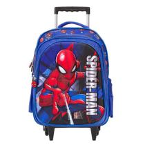 Mochila Infantil Menino Homem Aranha 3D Rodinha Toys 2U