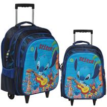 Mochila Infantil Menino Lilo Stitch Carrinho Volta As Aulas