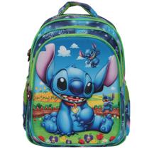 Mochila Infantil Menino Stitch Volta As Aulas Resistente