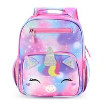 Mochila Infantil Mibasies para meninas (5 a 8 anos) - Unicórnio