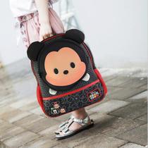 Mochila Infantil Mickey Minnie de Costas Escolar Resistente Crianças Creche Alça Acolchoada Reforçada