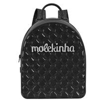 Mochila Infantil Molekinha Com Ziper Bolsa Menina 20023.1