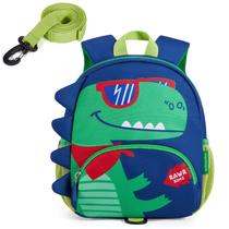 Mochila infantil Mommore para meninos de 2 a 4 anos com coleira e fivela no peito Mochila infantil Mommore para meninos de 2 a 4 anos com coleira e fivela no peito