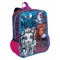 Mochila Infantil Monster High Escolinha Costas Tam Pequena Bebe Creche Criança