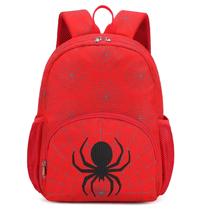 Mochila infantil Octsky Spider vermelha resistente à água 33x25x11cm Mochila infantil Octsky Spider vermelha resistente à água 33x25x11cm