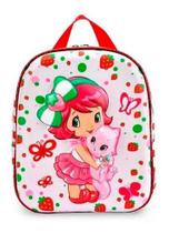 Mochila Infantil P Moranguinho Baby Rosa 3d Maxtoy
