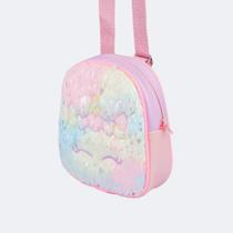 Mochila Infantil Pampili Peluciada Unicórnio Colorida Mochila Infantil Pampili Peluciada Unicórnio Colorida