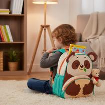 Mochila Infantil Panda com Alças Ajustáveis 3D Impermeável para Meninas e Meninos