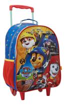 Mochila Infantil Patrulha Canina Rodinhas 14 Xeryus