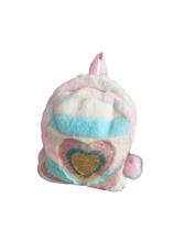 Mochila Infantil Pelucia Fofa - Coração