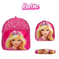 Mochila Infantil Pequena Barbie Costas Com Lancheira Barata - TOYS 2U