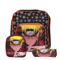 Mochila Infantil Pequena Costa Naruto Reforçada Pre Escola Mochila Infantil Pequena Costa Naruto Reforçada Pre Escola