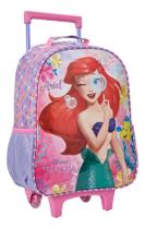 Mochila Infantil Pequena Sereia Ariel Princesas Disney