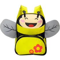 Mochila Infantil Personagens Bichinhos Escolar Abelha