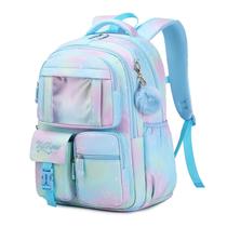 Mochila Infantil PIG PIG GIRL - Para Meninas de 6 a 14 Anos (Azul)