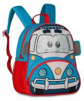 Mochila Infantil Policial Pets Clio Original Kombi Azul
