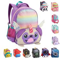 Mochila infantil pré escolar 12" linhas zoop opps
