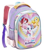 Mochila Infantil Pré Escolar Menina Escolinha Passeio Creche Mochila Infantil Pré Escolar Menina Escolinha Passeio Creche