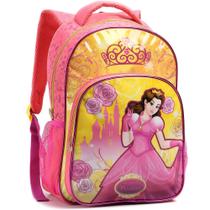 Mochila Infantil Princesa Costas Escolar Tam G