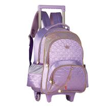 Mochila Infantil Rodinha Correntinha Sweet Queen Grande