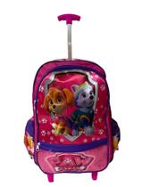 mochila INFANTIL rodinha JUVENIL STITCH SONIC MOANA PATRULHA - PIETRIX