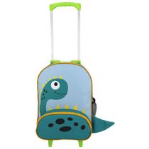 Mochila Infantil Rodinhas Dinossauro Escolar Menino 12L DLui Mochila Infantil Rodinhas Dinossauro Escolar Menino 12L DLui