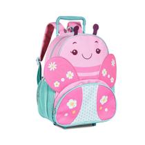 Mochila Infantil Rodinhas Escolar Passeio Borboleta Mochila Infantil Rodinhas Escolar Passeio Borboleta